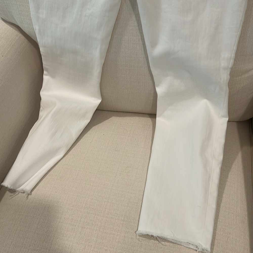 Frank & Eileen Women's White Sligo Ankle Jeans - Picture 11 of 12